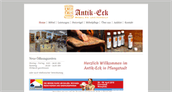 Desktop Screenshot of antik-eck.net