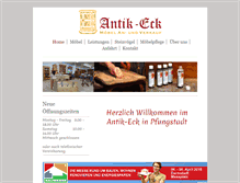 Tablet Screenshot of antik-eck.net